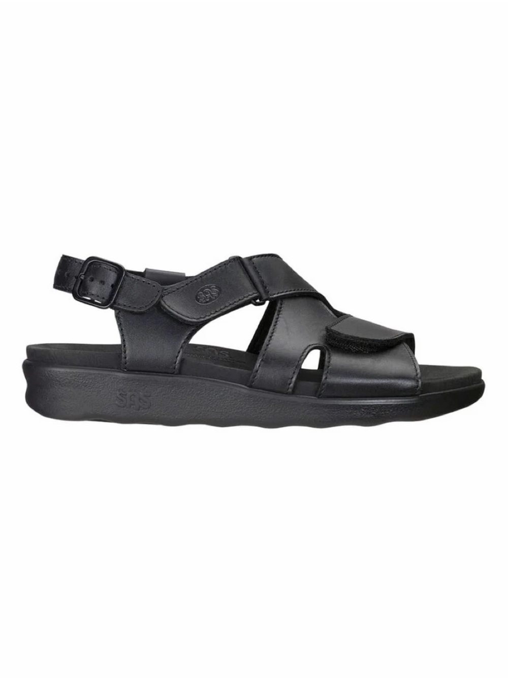 SAS Huggy All Day Sandals Wide leather straps comfortable Arch support